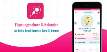 Eisprungkalender - Fruchtbarkeitskalender