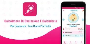 Calendario Ovulazione - Calcolo Periodo Fertile