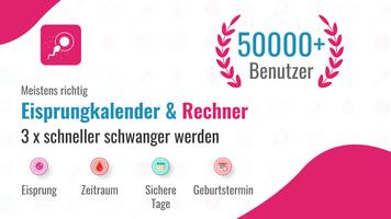 Eisprungkalender - Fruchtbarkeitskalender Plakat