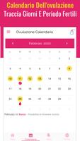 1 Schermata Calendario Ovulazione - Calcolo Periodo Fertile