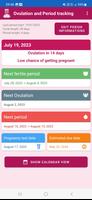 Ovulation and Period tracking poster