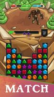Crystal Saga: match 3d masters الملصق