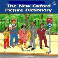 English picture dictionary , Grammar & Speaking ポスター
