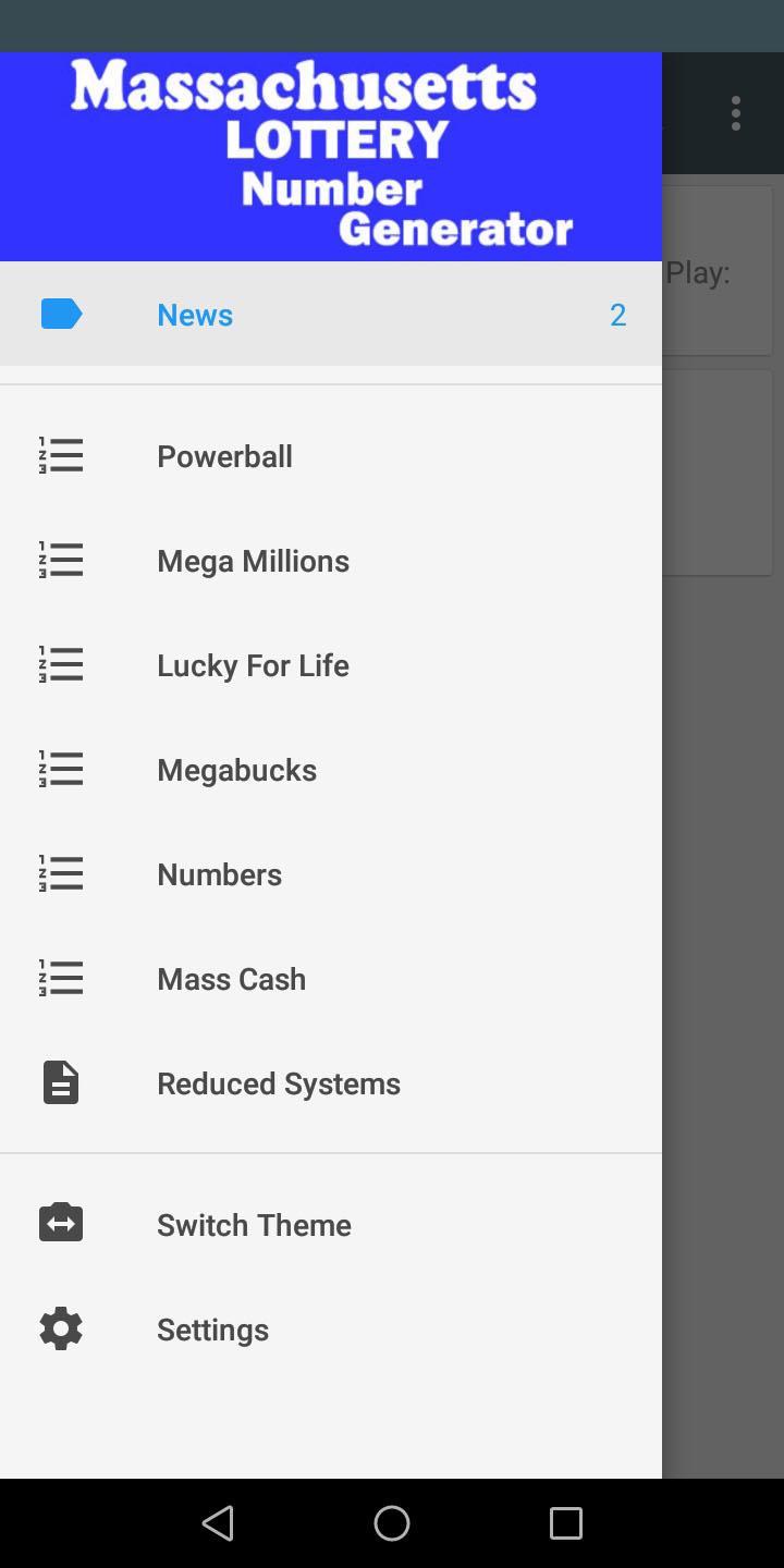 Mass Lottery Numbers Mass Lottery Numbers