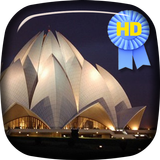 Lotus Temple 3D Live Wallpaper simgesi