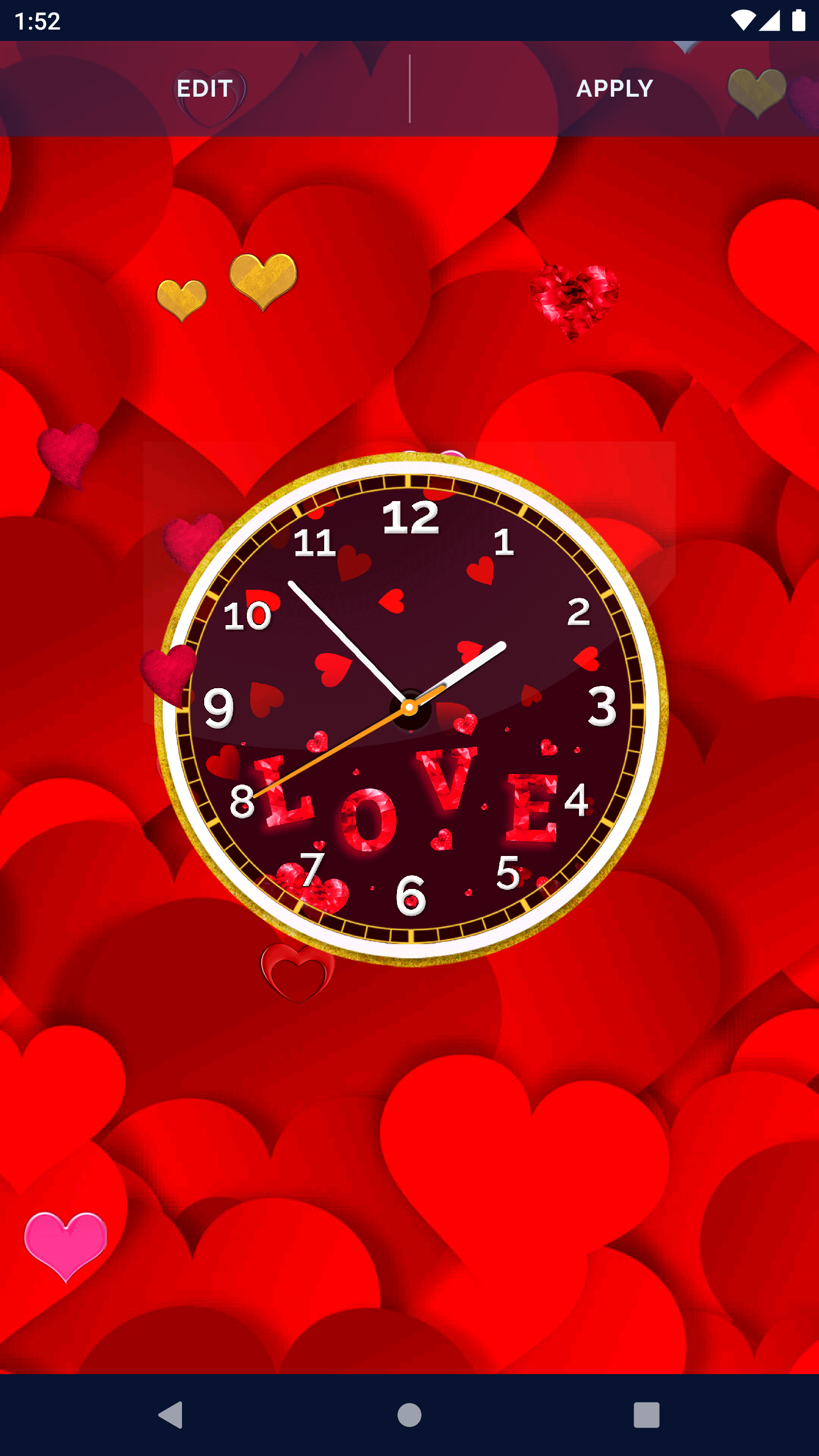 Love Hearts Clock Wallpaper APK  for Android – Download Love Hearts Clock  Wallpaper APK Latest Version from 
