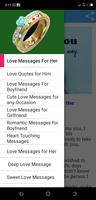 Love And Romantic Massages स्क्रीनशॉट 2