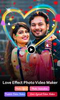 Love Video Maker with Music Poster