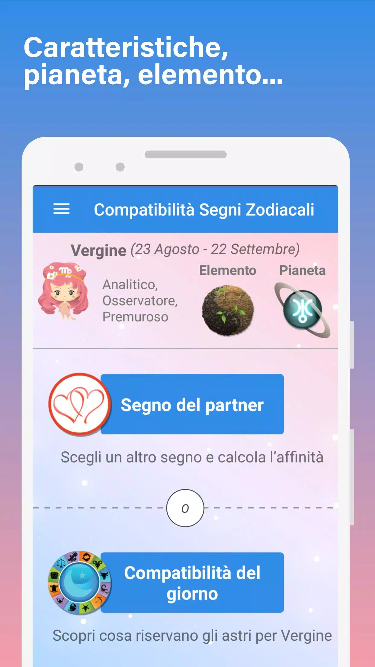 Compatibilità Segni Zodiacali - Test Amore APK per Android Download