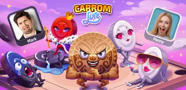Carrom Lure - Disc pool game