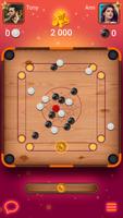 Carrom Lure - Disc pool game 截圖 1