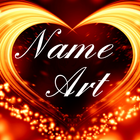 Love Name Art icône