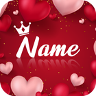 Icona Name Shadow Art Maker - My Lov