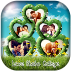 Love Photo Collage Zeichen