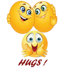Hug Day Emoji Gif Stickers icône