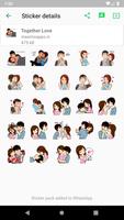 Love stickers for WhatsApp - WAStickerApps скриншот 3