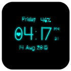 Love Digital Clock-icoon