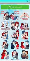 Love story stickers for whatsapp -alyelkilany apps capture d'écran 3