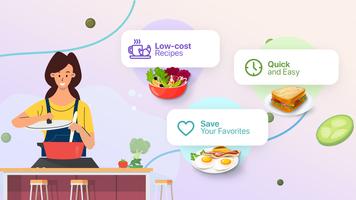 安い食事プランナー：健康的な予算のレシピ スクリーンショット 1
