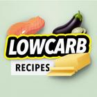 Low carb recipes diet app आइकन