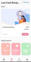 Low carb recipes diet app screenshot 2
