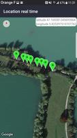 Localisation GPS - position en temps réel map capture d'écran 1