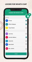 Chat Locker For Whatsapp capture d'écran 1