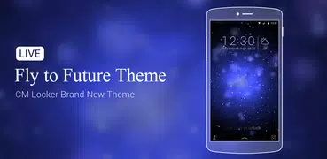 Fly to Future Lock Live Theme