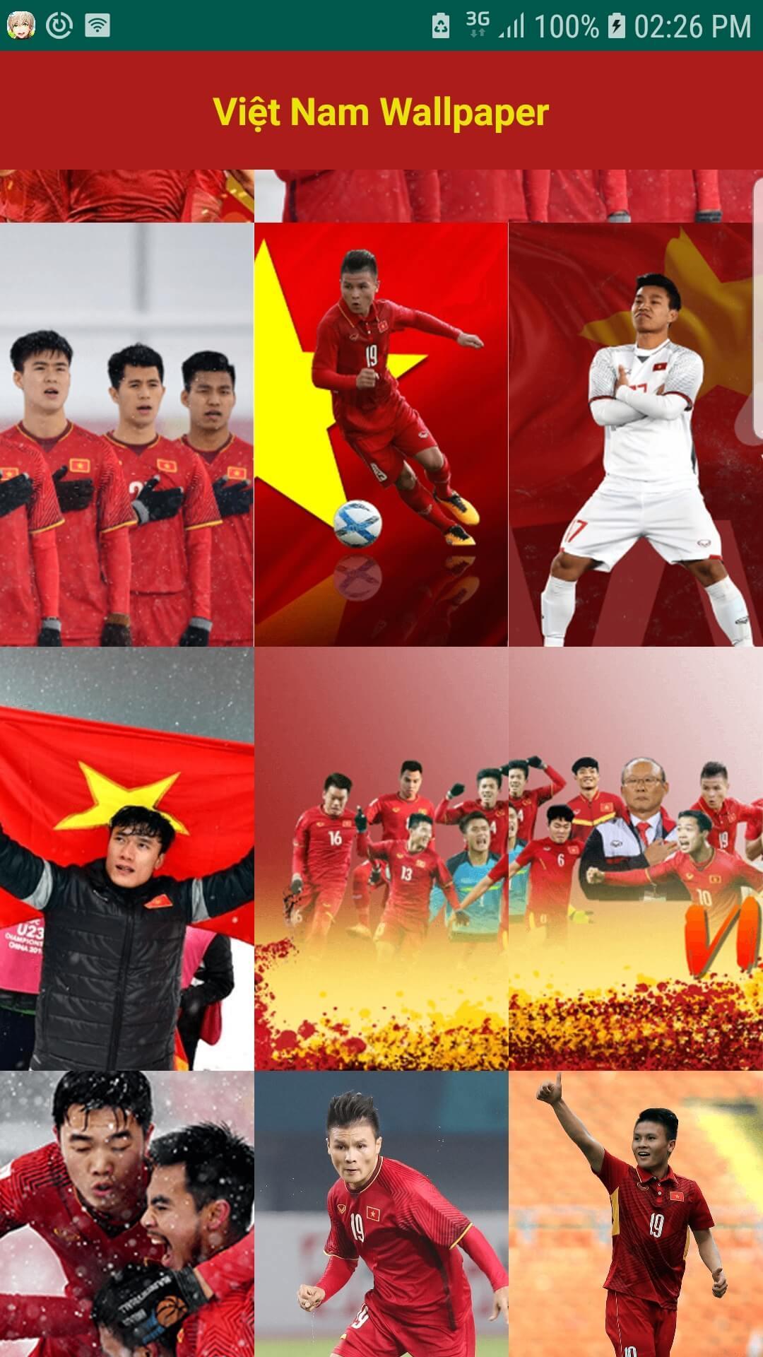 Khủng hoảng COVID-19 có thể khiến cho cuộc sống của chúng ta rất đơn điệu, nhưng với ứng dụng Hình nền bóng đá Việt Nam vô địch Wallpaper HD APK for Android, bạn có thể thỏa sức ngắm nhìn các hình nền thú vị về đội tuyển bóng đá Việt Nam.