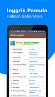 Belajar Bahasa Inggris Pemula Offline Mahir 24 Jam capture d'écran 3
