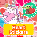 Heart Stickers for Whatsapp 2021