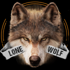 Lone Wolf Wallpaper + Keyboard-icoon
