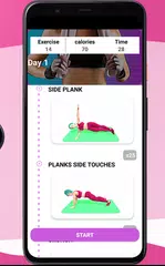 Lose belly fat at home XAPK download