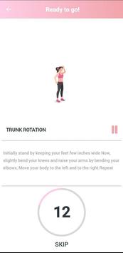 Women Abs Workout 30 Day Fitness: Home Workouts screenshot 2