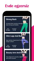 Kadın Fitness - Kadın Egzersiz Ekran Görüntüsü 1