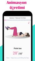 Kadın Fitness - Kadın Egzersiz Ekran Görüntüsü 2