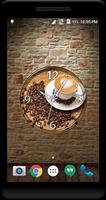 Coffee Clock Live Wallpaper poster