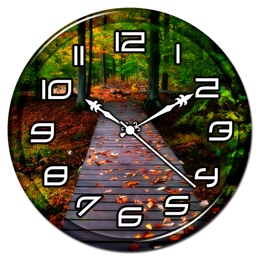 Autumn Clock Live Wallpaper