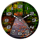 Autumn Clock Live Wallpaper-icoon