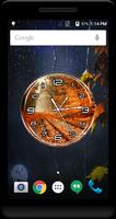 Autumn Clock Live Wallpaper capture d'écran 1