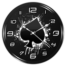 APK Black Clock Live Wallpaper