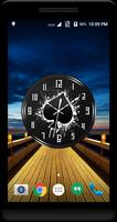 Black Clock Live Wallpaper تصوير الشاشة 2