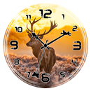 Deer Clock Live Wallpaper APK