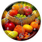 Fruits Clock Live Wallpaper icono
