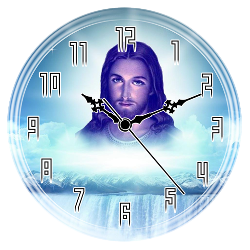 Jesus Clock Live Wallpaper