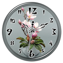 Magnolia Clock Live Wallpaper APK