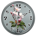 Magnolia Clock Live Wallpaper icon