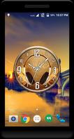 Music Clock Live Wallpaper اسکرین شاٹ 1