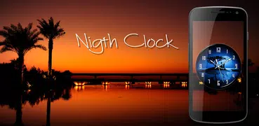 Night Clock Live Wallpaper