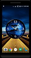 Night Clock Live Wallpaper Affiche